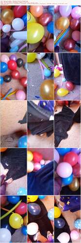 Miss_Luna_Magic - Walking Around In Balloons 1080p - Preview