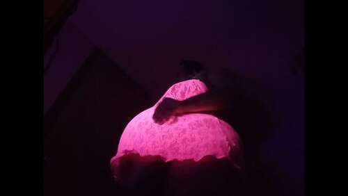 Miss_Luna_Magic – Pregnant Bbw Glowing Lace Tease 480p - Cover