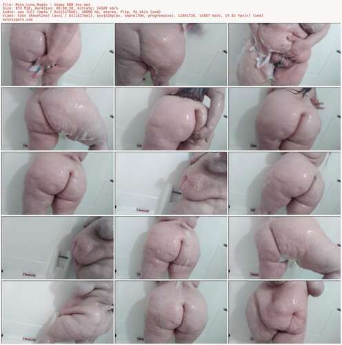 Miss_Luna_Magic - Soapy Bbw Ass 720p - Preview