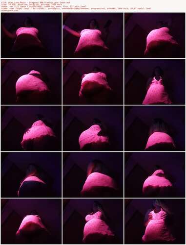 Miss_Luna_Magic - Pregnant Bbw Glowing Lace Tease 480p - Preview