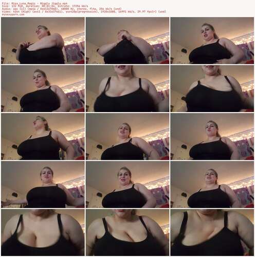 Miss_Luna_Magic - Wiggly Jiggly 1080p - Preview