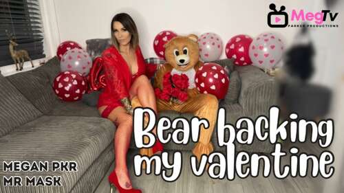 Megan_Pkr – Bear Backing My Valentine – Close Up Cream Pie 2160p - Cover