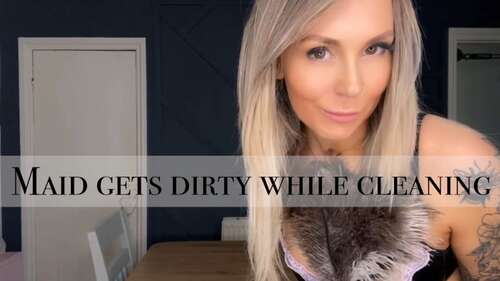 Megan_Pkr – Maid Gets Dirty While Cleaning 1080p - Cover