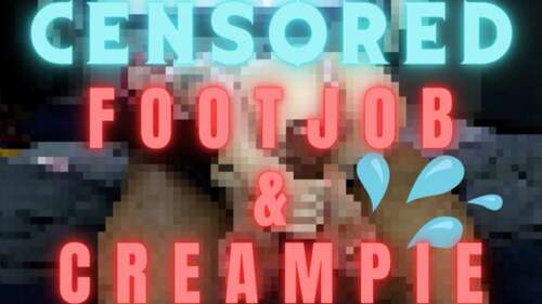 Lana Reign – Censored Footjob Amp Creampie 720p - Cover
