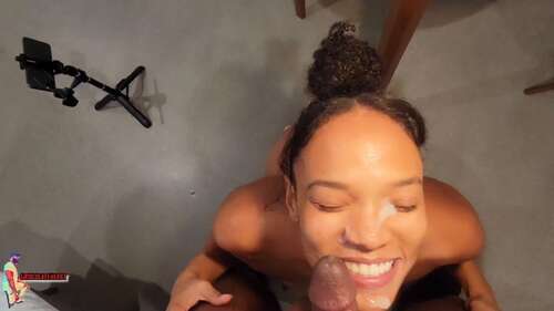 Chocolatebeastaz – Giving Sexy Ebony Aubrey A Facial 2160p - Cover