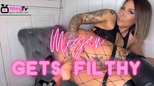 Megan_Pkr - Megan Gets Filthy - Fuck Machine Stretch 2160p - Cover