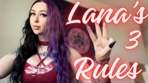 Lana Reign – Lanas 3 Rules 1078p - Cover