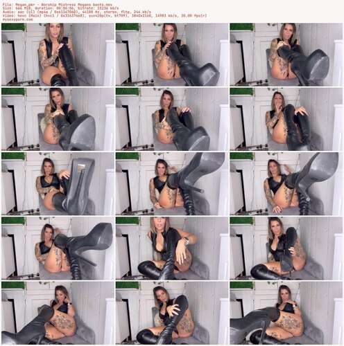 Megan_Pkr - Worship Mistress Megans Boots 2160p - Preview