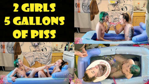 Riley Cyriis – 2 Girls 5 Gallons Of Piss 1080p - Cover