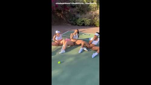 Badkittyyy - Tennis Slut Squirt Race 1280p - Cover