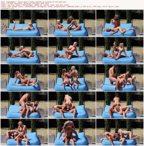 Sophiawest - Danni Ryan'S Hubby Catches Us Fucking At The Pool 720p - Preview