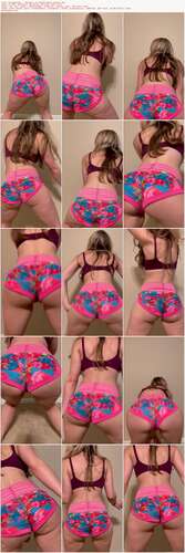 ErikaSwingz - Twerkin' in TikTok booty shorts 720p - Preview