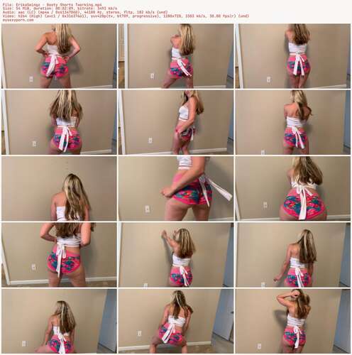 ErikaSwingz - Booty Shorts Twerking 720p - Preview