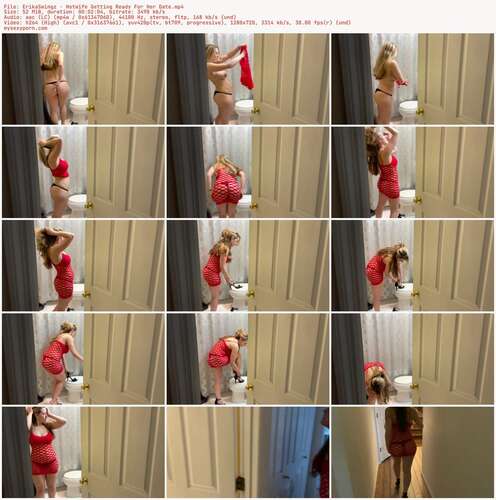 ErikaSwingz - Hotwife Getting Ready For Her Date 720p - Preview