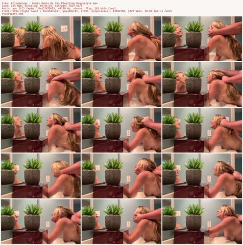 ErikaSwingz - Hubby Makes Me His Plaything Doggystyle 720p - Preview