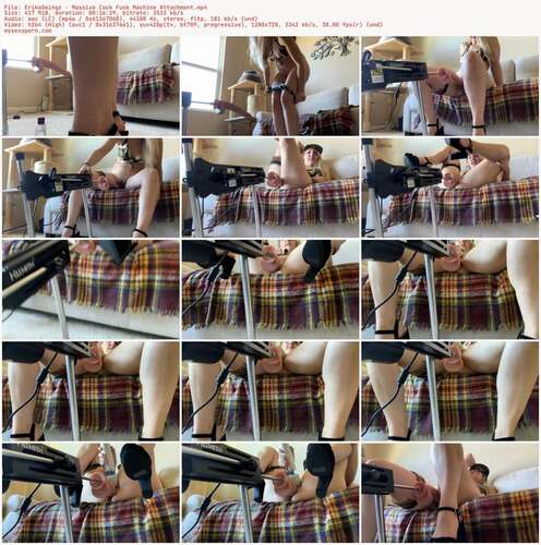 ErikaSwingz - Massive Cock Fuck Machine Attachment 720p - Preview