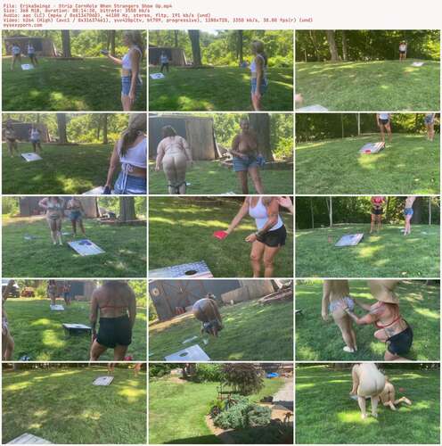 ErikaSwingz - Strip CornHole When Strangers Show Up 720p - Preview