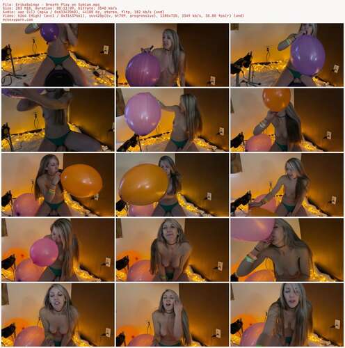 ErikaSwingz - Breath Play on Sybian 720p - Preview