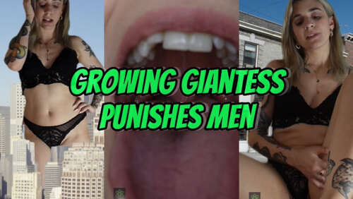 LTLGiantessClips – Mia Hope in Growing Giantess Punishes Men SFX 1920p - Cover