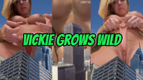 LTLGiantessClips - SweetVickie in Vickie Grows Wild - Giantess Growth SFX 1920p - Cover