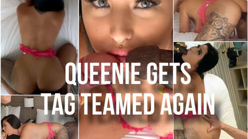 QueenieGeeVIP – Queenie Gee gets Tagteamed 2476p - Cover