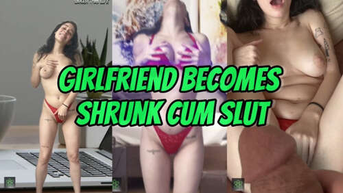 LTLGiantessClips - Bella in GF Becomes Shrunk Cum Slut - Shrunk Woman SFX 1920p - Cover