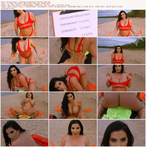 Korina Kova - Slutwatch Baywatch tryouts XXX 1080p - Preview