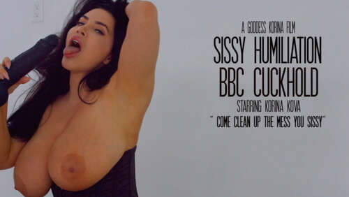 Korina Kova – Sissy Humiliation BBC Cuckolding 1080p - Cover