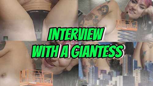 LTLGiantessClips – Titania Orion in Interview With A Giantess SFX 1080p - Cover