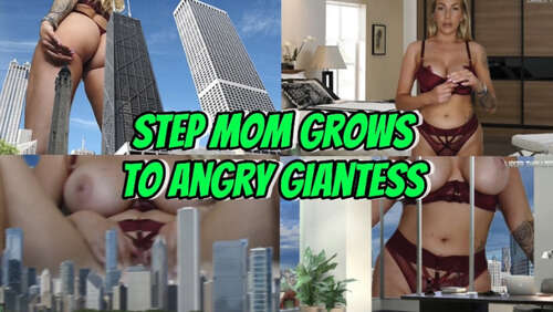 LTLGiantessClips - Danielle Maye in Step Mom Grows to Angry Giantess SFX 1080p - Cover