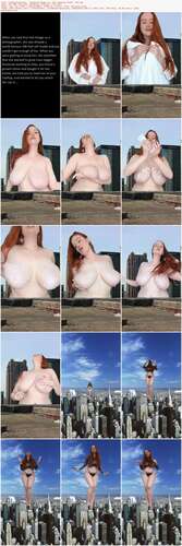 LTLGiantessClips - Giantess Ginger in 'The Giantess Model' SFX 1920p - Preview