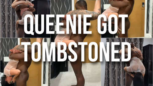 QueenieGeeVIP – Queenie Gee Gets 69ed Upside-down 1920p - Cover