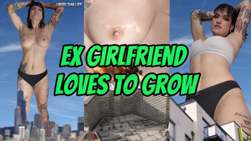 LTLGiantessClips - Titania Orion in Ex Girlfriend Loves To Grow Giantess SFX 1920p - Cover