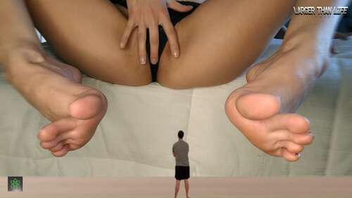 LTLGiantessClips – PennyPlace in Giantess Step Sis Foot Worship and Vore 1080p - Cover