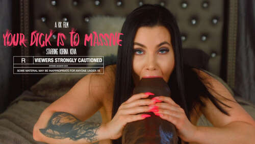 Korina Kova - Your Dick is too Massive 1080p - Cover