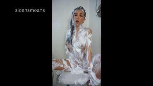 sloansmoans - Hair Washing beautiful and bubbly 1080p - Cover