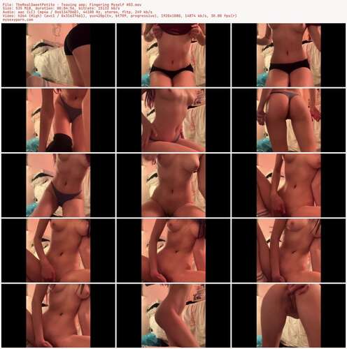 TheRealSweetPetite - Teasing & Fingering Myself #03 1080p - Preview