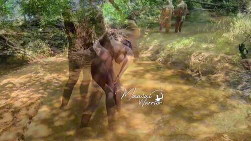 Maasai Warrior BBC - Fishing adventure turn into Jungle Orgy 1080p - Cover