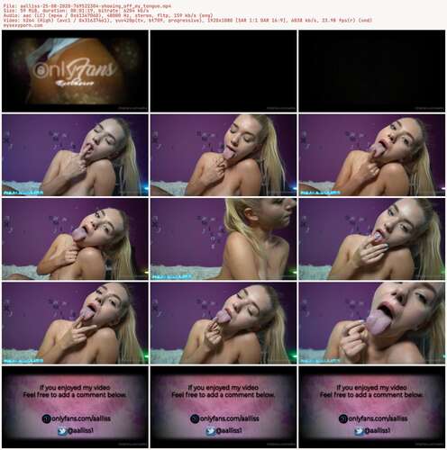 Aalliss - 25 08 2020 769522304 - Showing Off My Tongue 1080p - Preview