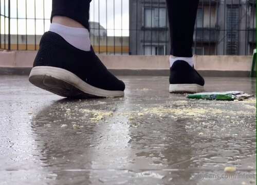 X7Nferno – 2020 11 05 1203236370 – Walking In Sneakers On Puddles. I Had To Remove My Sock 920p - Cover