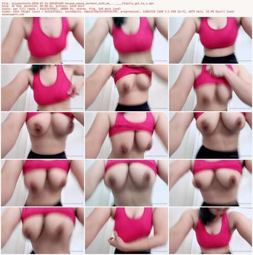 Asianhotwife - 2020 07 24 585307609 - Anyone Wanna Workout With Me... Finally Get To S 720p - Preview