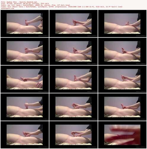 Sophie Shox - Squirty Handjob 1080p - Preview