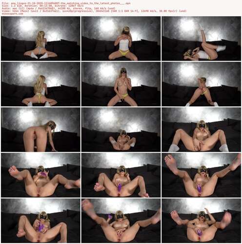 Ana Lingus - 21 10 2020 1116896007 - The Matching Video To The Latest Photos 2160p - Preview