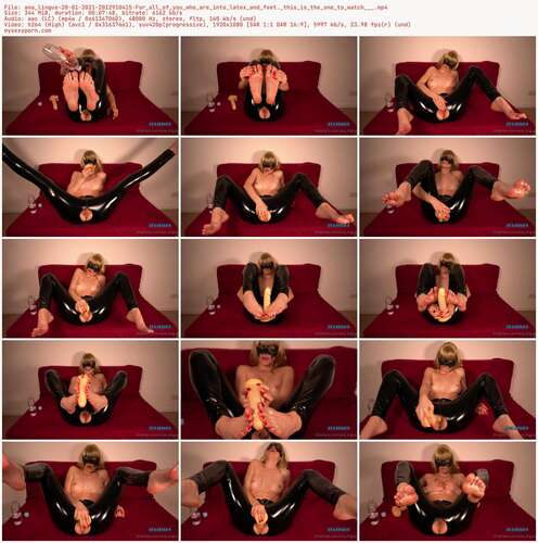 Ana Lingus - 20 01 2021 2012910415 - For All Of You Who Are Into Latex And Feet. This Is The One To Watch 1080p - Preview