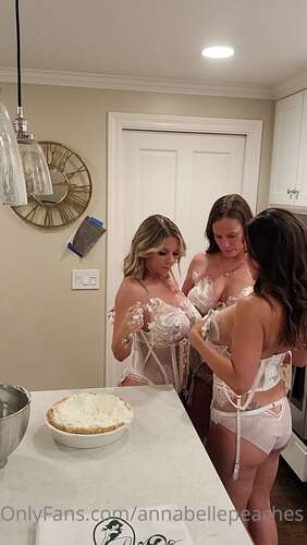 Annabellepeaches – 06 11 2022 2669504603 – We Made Cream Pies For You But Then We Accidentally Smeared It All Over Our Boobs. It Was 1920p - Cover