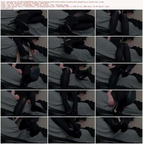 Anniemxy - 04 12 2021 2285897328 - Heel Feet Teasing With Nylon Tights 3 Heels Were Bought By A Lovely Fan 3 1080p - Preview