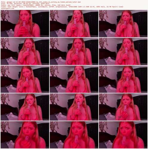 Ginger - Ed 11 02 2022 2360442002 - My 4Th Video Is Acting Up Lemme Upload Later 1080p - Preview