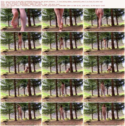 Aven Turinex - 16 05 2021 2110792095 - Embracing The Great Outdoors I Love Being Naked Especially When I M Close To Natur 1080p - Preview