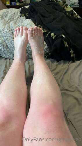 Ginger - Ed 15 05 2021 2109636024 - Put Too Much Lotion On So Its Still On My Feet In Photos 1920p - Cover