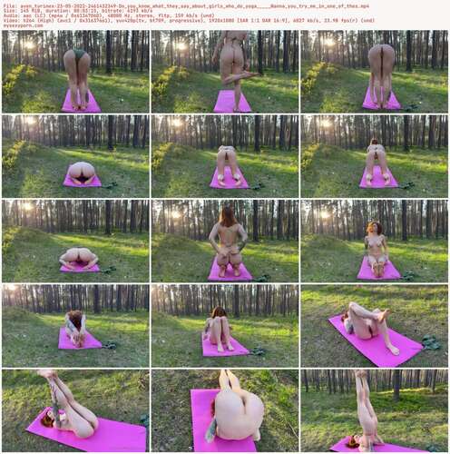 Aven Turinex - 23 05 2022 2461432349 - Do You Know What They Say About Girls Who Do Yoga Wanna You Try Me In One Of Thes 1080p - Preview